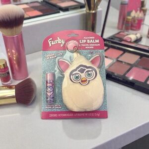 Furby Lip Balm & Travel Keychain Holder